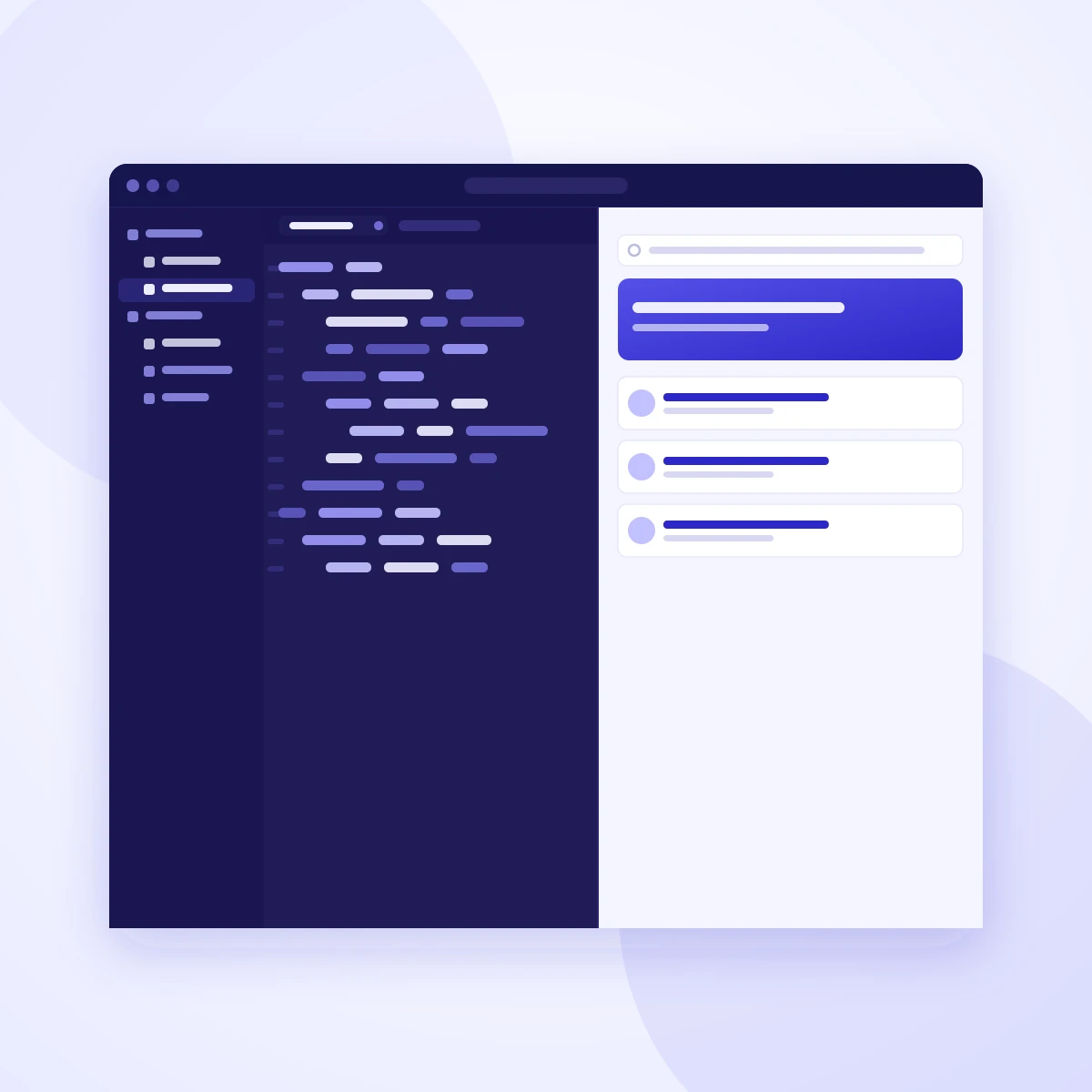Illustration of how XpansionIT builds and runs Full-Stack Web Application Development.