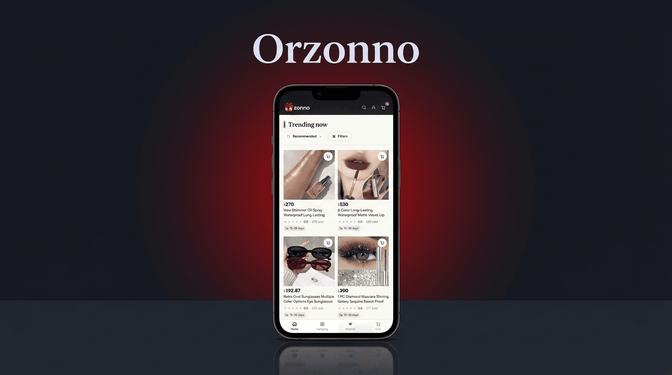 Orzonno: Custom E-commerce, From Storefront to Fulfilment